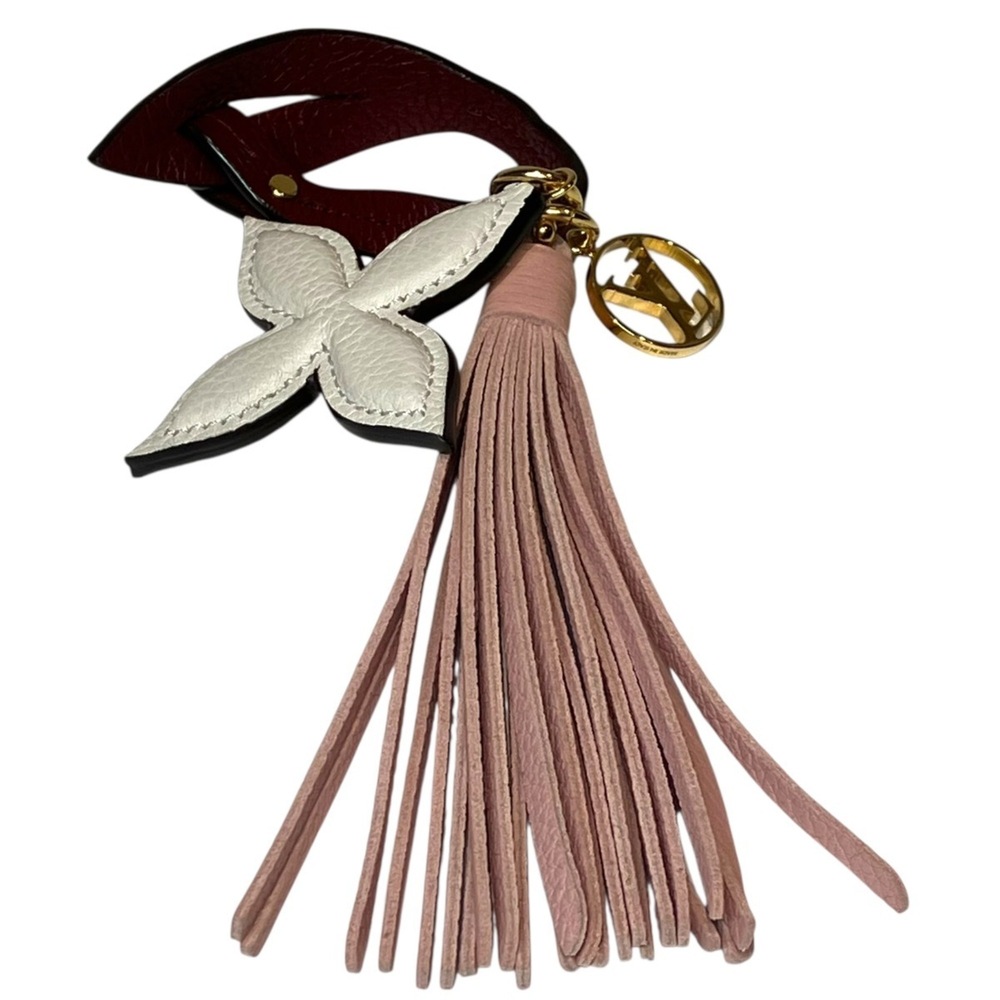 Louis Vuitton Leather Keychain M80244 CX1210